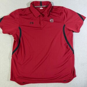 Under Armour South Carolina Gamecocks Polo Shirt XXL Mens HeatGear Athletic